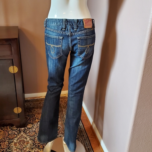 LUCKY Brand low rise bootcut jeans 4, 27 - Picture 3 of 5